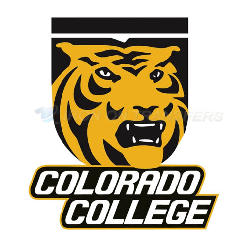 Colorado College Tigers logo T-shirts Iron On Transfers N4173